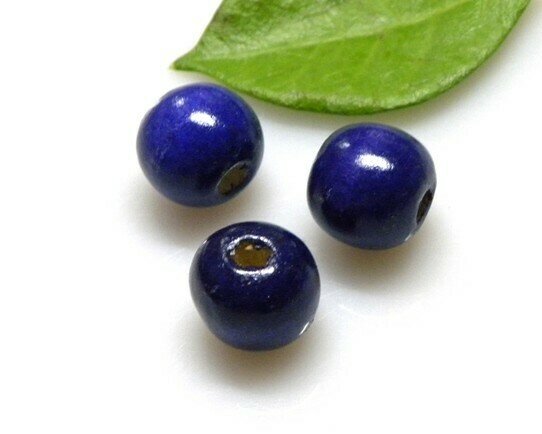 Perle di legno Viola 16x17 mm