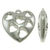 Pendente Cuore traforato 26 mm