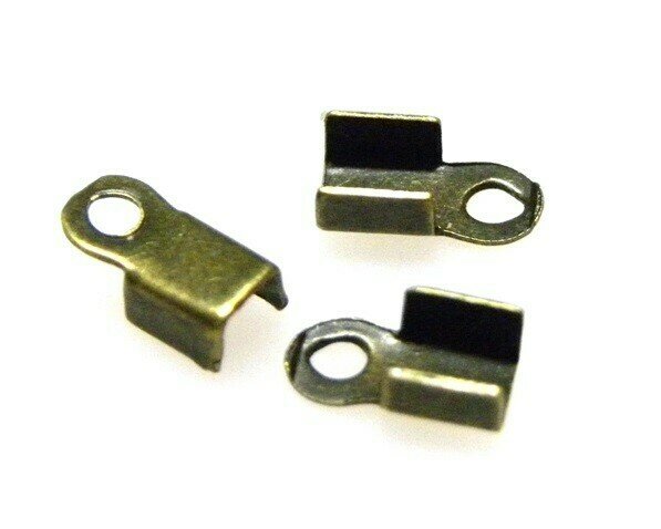 Ferma Corda 10x4 mm Bronzo