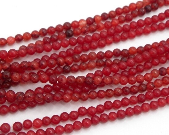 Giada 4 mm Rosso