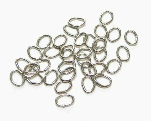 Anello Ovale Metal 5-7 mm
