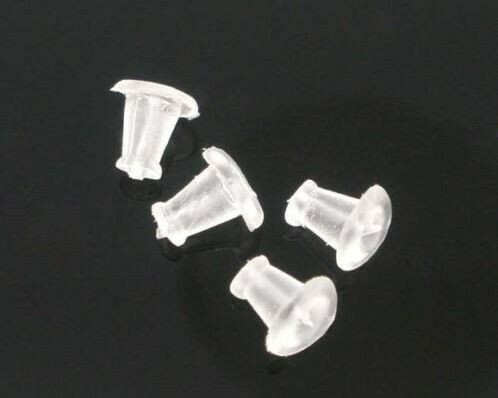Gommini in silicone per orecchini