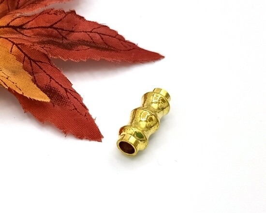 Calamita da incollo Onda Oro 20x8 mm