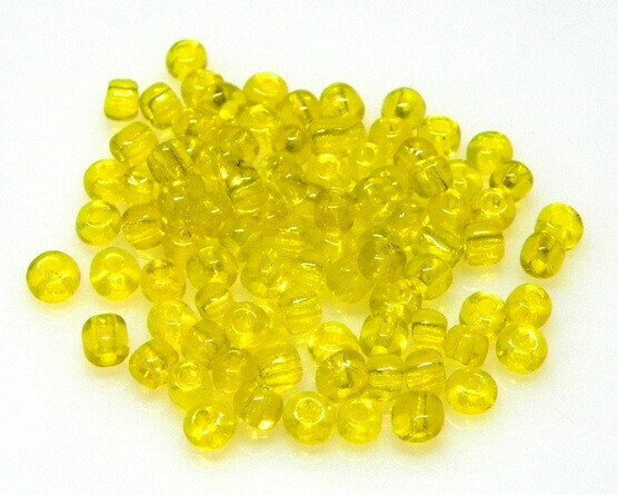 Perline Giallo Trasparente 4/5