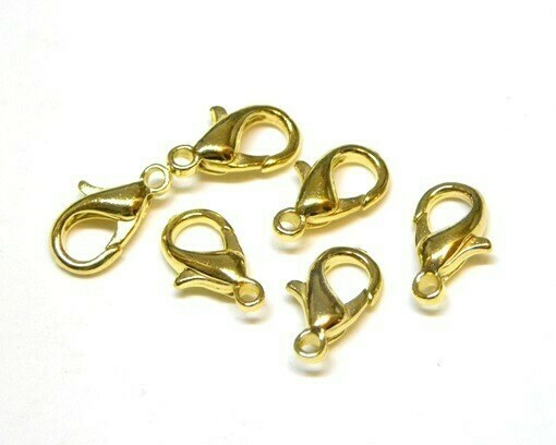 Moschettoni 10-12-14 mm Oro