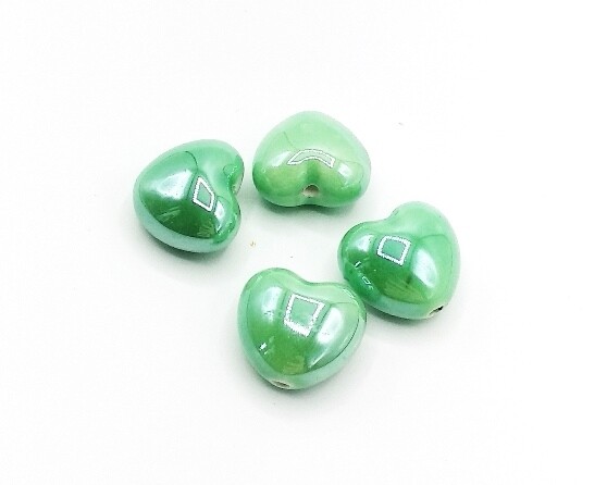 Cuore Ceramica Verde