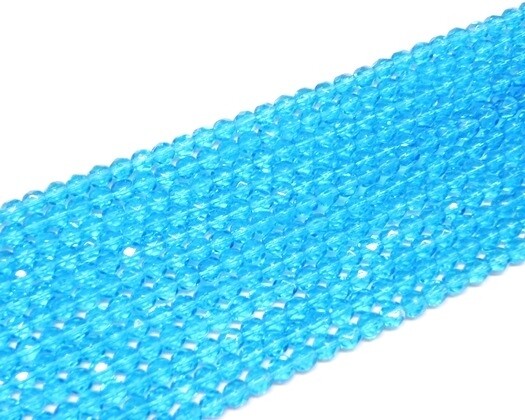 Cristalli Ovali 6 mm Acqua