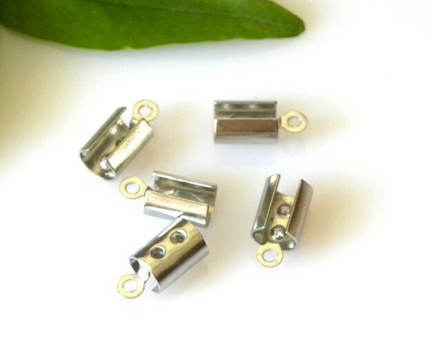 Ferma corda 11x5,5 mm Acciaio