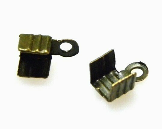 Ferma corda 7,5x4 mm Bronzo