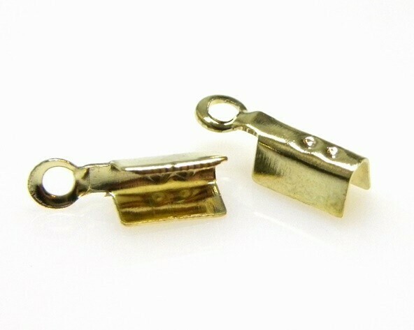 Ferma corda Oro 11x3 mm