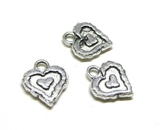 Cuore Battuto 12x14x3 mm