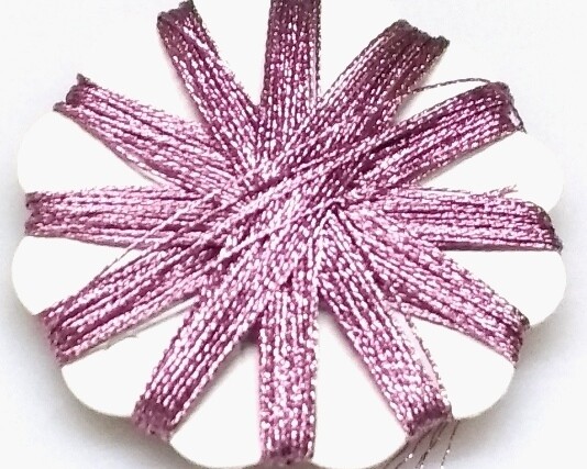 Filo di cotone Metallico Rosa intenso