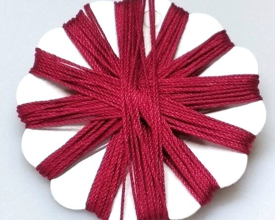 Filo di Cotone Rosso scuro