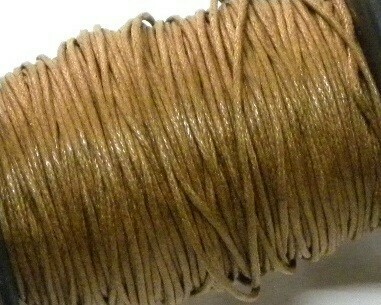Cotone cerato Marrone 1 mm-10 Mt