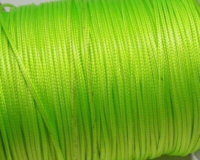 Filo di cotone sintetico Verde Fluo 1-1,5 mm