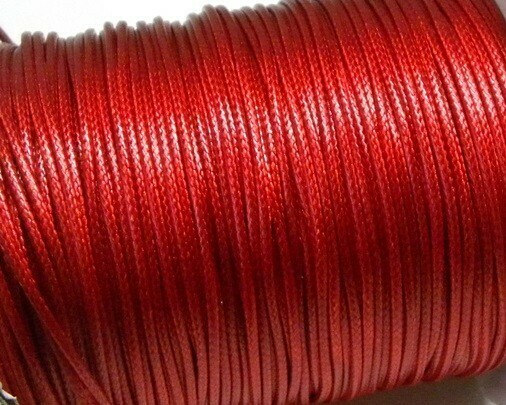 Filo di cotone sintetico Rosso 1-1,5-2 mm