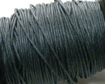 Cotone cerato grigio scuro 1 mm-10 mt