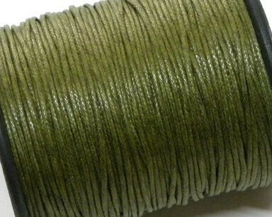 Cotone cerato Militare 1 mm-10 Mt
