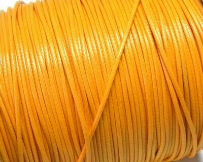 Filo di cotone sintetico Arancio chiaro 1-1,5-2 mm