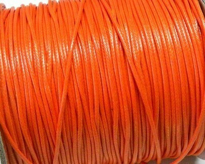 Filo di cotone sintetico Arancio 1-1,5-2 mm