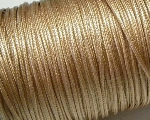 Filo di cotone sintetico Sabbia 1-1,5 mm