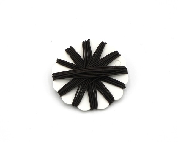 Elastico rinforzato Nero 5 mt