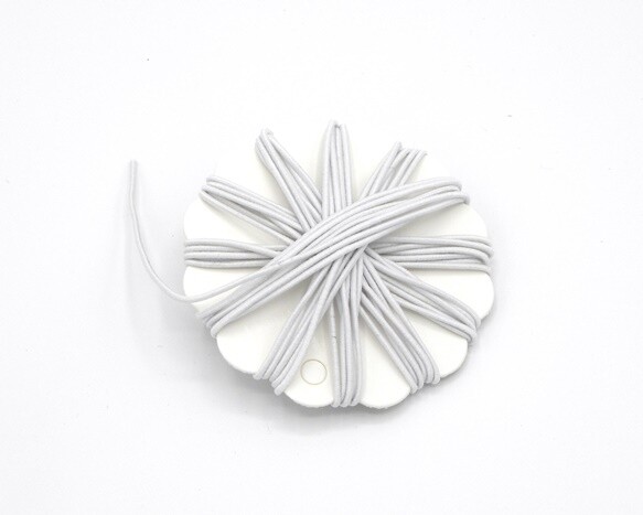 Elastico rinforzato Bianco 5 mt