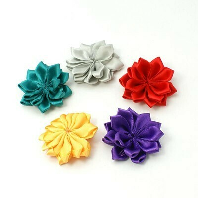 Fiori in stoffa mix color