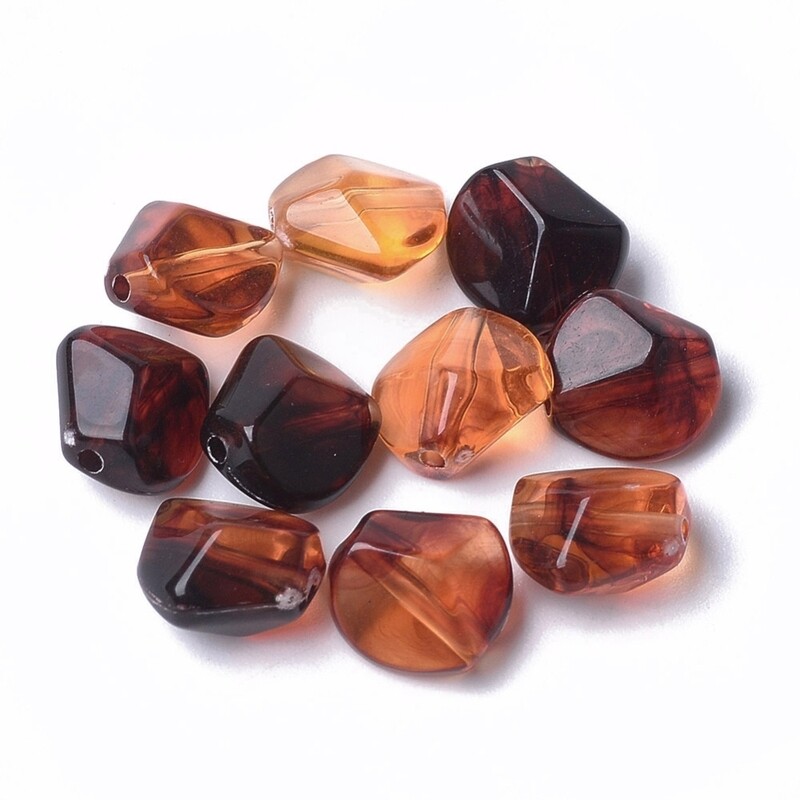Sasso Ambra 9x10 mm