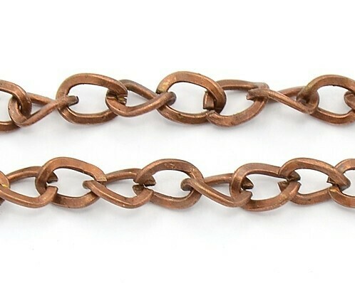 Catena Rame Twist 1 mt