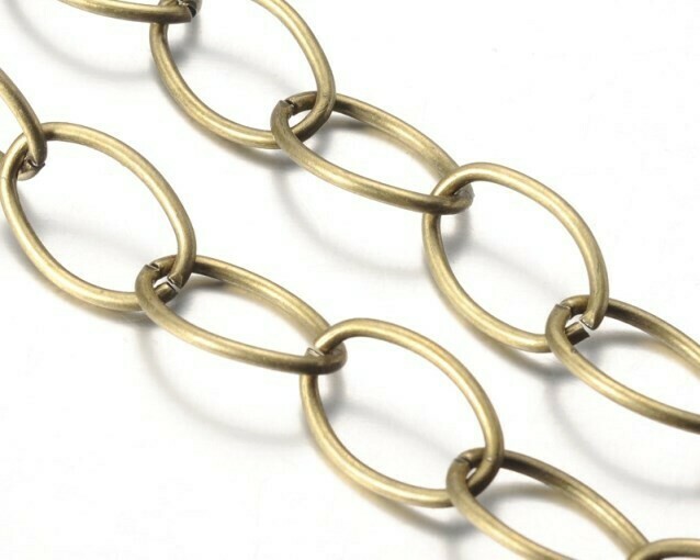 Catena Bronzo Ovale