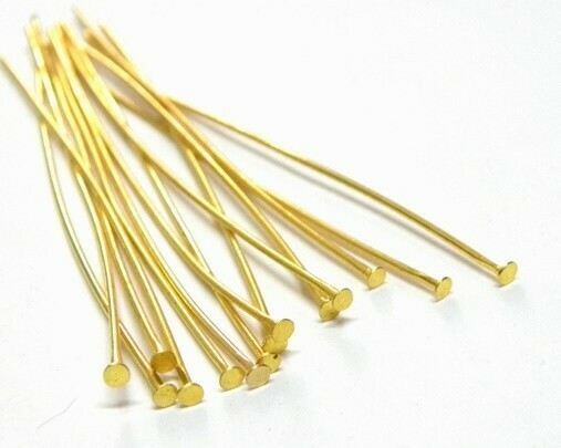 Chiodini Testa Piatta Oro 4-5 cm
