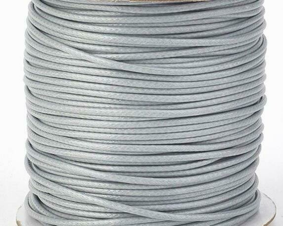 Filo di cotone sintetico Grigio pastello 05-1-1,5-2 mm