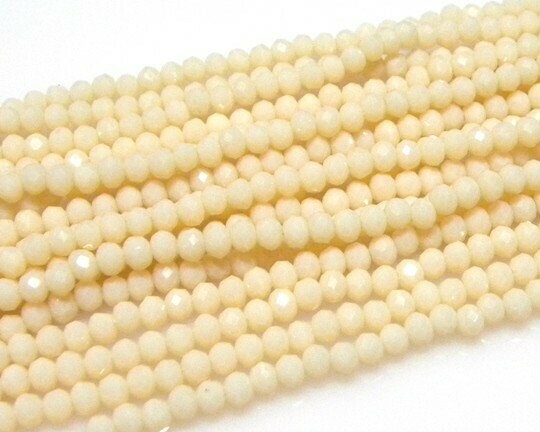 Cristalli Cipolla 6x4 mm Rosa cipria