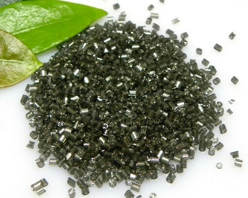 Perline tubetto 2,5 mm Grigio argento