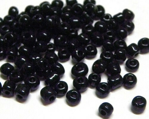 Perline Rocaille Nero