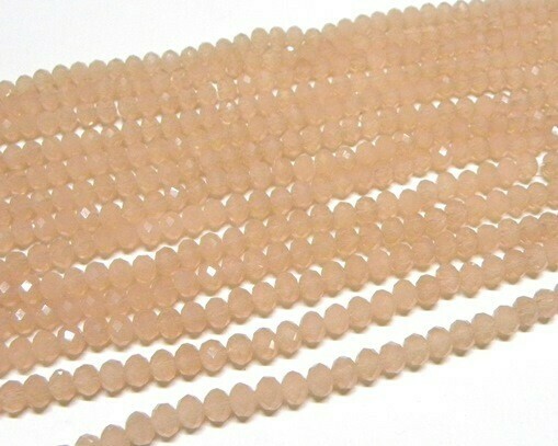 Cristalli cipolla 8x6 mm Rosa Opalino