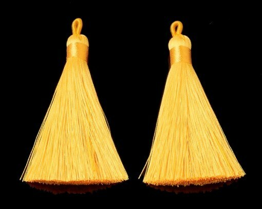 Nappina Giallo ocra 8 cm