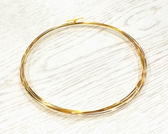 Molla armonica per Collarini 12cm Oro