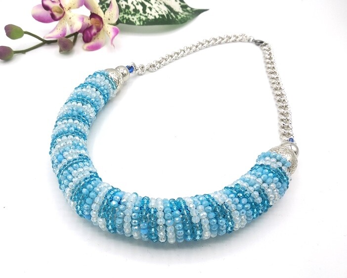 Collana Cristal Acqua