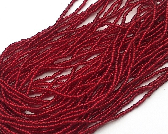 Fili di micro conteria Rosso Argento