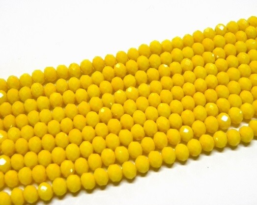 Cristalli cipolla 8x6 mm Giallo pastello