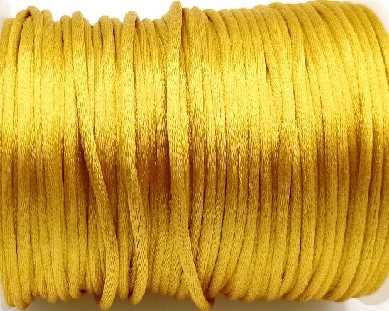Filo di Coda di Topo Giallo Oro 2 mm 5 Mt