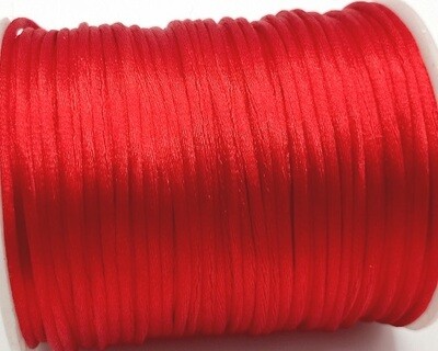 Filo di Coda di Topo Rosso Chiaro 2 mm 5 Mt