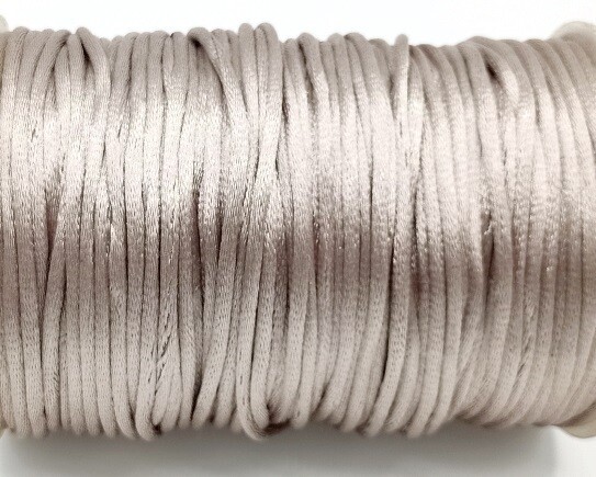 Filo di Coda di Topo Grigio Tortora 2 mm 5 Mt