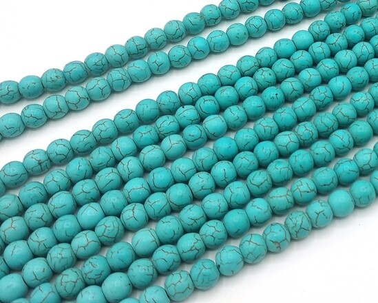 Howlite 4-6-8 mm
