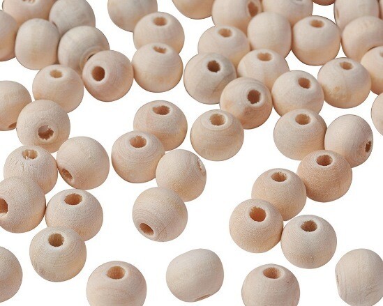 Palline in legno naturale 11,5 mm