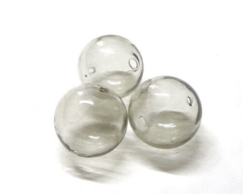 Sfera in vetro soffiato Grigio 20- 30 mm