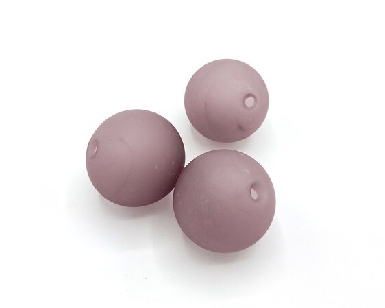 Sfera in vetro soffiato satinato Ametista  20- 30 mm
