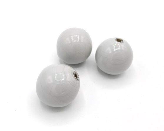 Sfera in vetro soffiato Grigio pastello 20- 30 mm